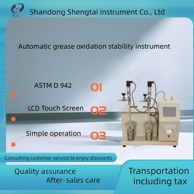 ASTM D 942 Fully automatic grease oxidation stability tester 2-hole automatic recording SH0325B