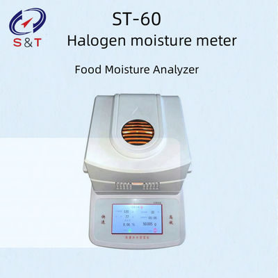 Automatic Halogen Moisture Meter Food Feed Grain Testing Instruments