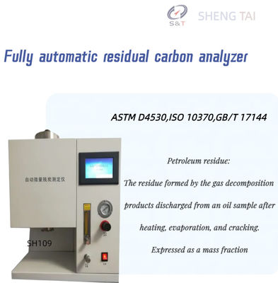 Automatic Temperature Control Micro Method Automatic Carbon Residue Tester For Testing