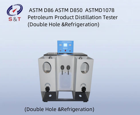 ASTM D1078 Petroleum Product Distillation Apparatus With Dual Sample Testing Capability