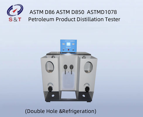 Laboratory Petroleum Testing Instruments With 125 ML Distillation Flask Volume