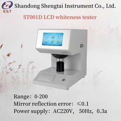 User Friendly Convenient LCD Whiteness Tester Has Memory Function