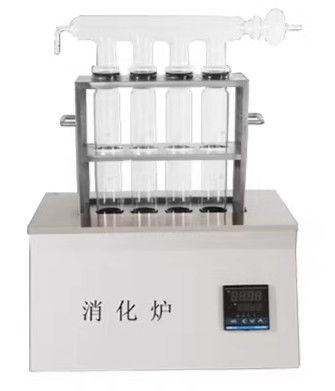 Four Holes Kjeldahl Nitrogen Analyzer Protein Analyzer Power 1200W