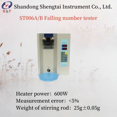 Heater Power 600W Falling Number Tester Landing Value COD Measurement Error <5%