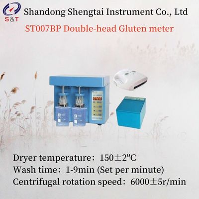 Centrifugal Time 1min Double Head Gluten Meter Agitator Rotation Speed 120±2r/Min