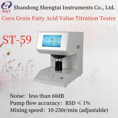 RSD ≤ 1% Grain Acid Value Tester ST-59 Grain Fatty Acid Value COD Less Than 60dB full automatic