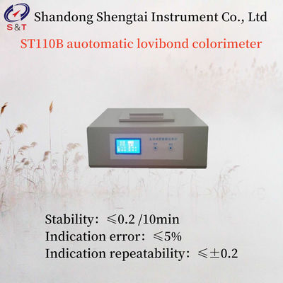 LCD Stability ≤ 0.2/10min intelligent Auotomatic Lovibond Colorimeter Indication Error ≤ 5%
