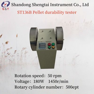 Sample 100g ST136B Pellet Durability Tester Rotary Number 2 Voltage 180W 1450r/Min