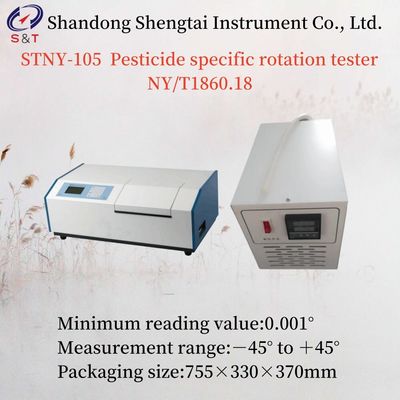LED touch display Pesticide Specific Rotation meter Tester Standard NY/T1860.18
