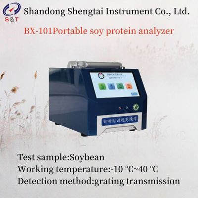 Touch Screen Soy Portable Protein Analyzer Detection Grating Transmission