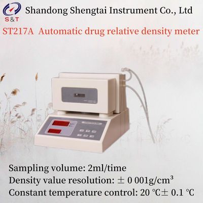 Sampling Volume 2ml/Time Automatic Drug Relative Density Meter 220V 50W