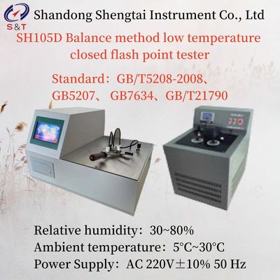Temp Accuracy ±0.1℃ Low Temperature Closed Flash Point Ate Power 300 W Ac220v±10% 50hz