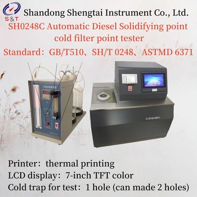 Automatic Diesel Solidifying Point Cold Filter Point Tester Test Samples 1