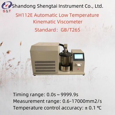 Automatic Low Temperature Kinematic Viscometer Heating Power 750W
