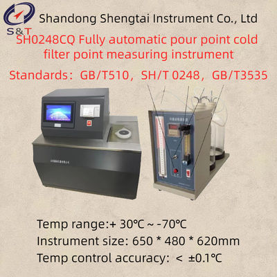 Fully Automatic Pour Point Cold Filter Point Measuring Instrument