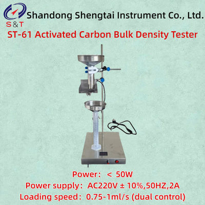 GB/T7702.4 Activated Carbon Bulk Density Tester Loading Speed 0.75-1ml/s Dual Control