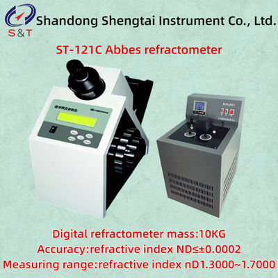Abbe Refractometer ST-121C Uses Visual Aiming To Measure Refractive Index Of Liquids Or Solids