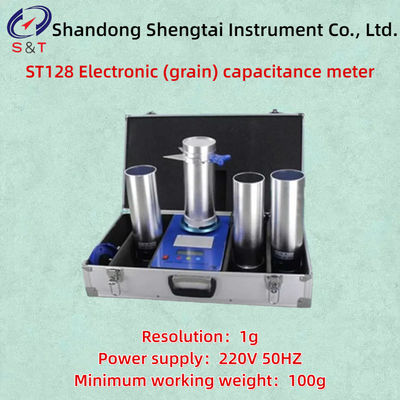 Electronic Grain Capacitance Meter ST128 Resolution 1g Grain And Oil Testing Equipment