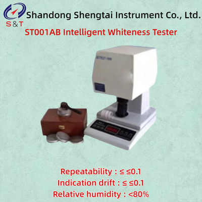 Repeatability ≤0.1 Intelligent Whiteness Tester D/O Mode Measuring Holes φ20mm