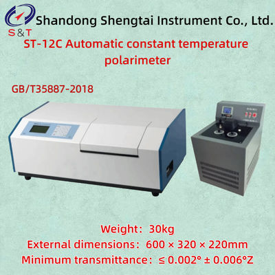 ST-12C Automatic Constant Temp Polarimeter Min Reading 0.001° 0.01° Z GB/T35887-2018