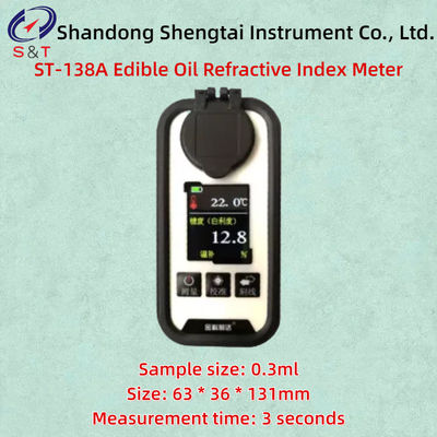 3 Second Measurement Edible Oil Refractive Index Meter Sample 0.3ml Range 1.3330-1.5284