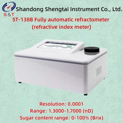Linear CCD Automatic Refractive Index Meter Wavelength 589nm Range 1.3000-1.7000 ND