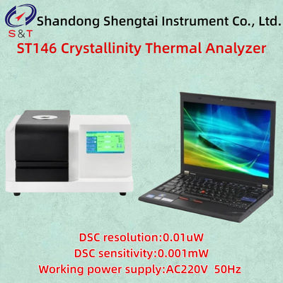 Pharmacopoeia Crystallization Thermal Analyzer Rate 0.1-100 ℃/Min DSC Resolution 0.01uW
