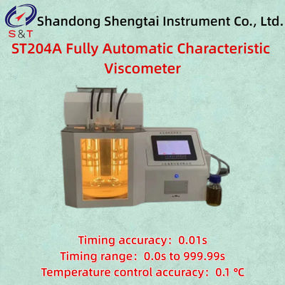 Measuring Range 5-100 ℃ Fully Automatic Characteristic Viscometer Timing Range 0～999.99s
