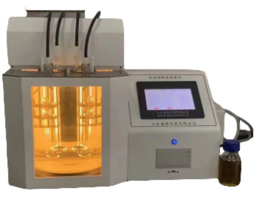 0.1 Accuracy Fully Automatic Ubbelohde Kinematic Viscometer Measuring Range 0.6-1000mm2/S