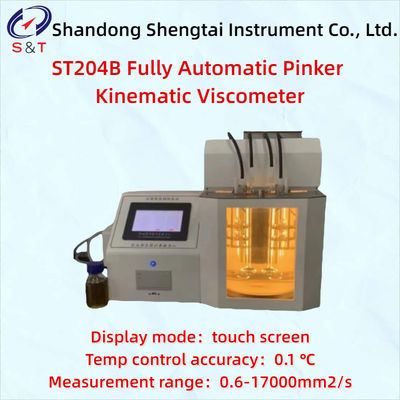 0.1 Accuracy Pinker Kinematic Viscometer Timing Accuracy 60min ≤± 0.01% Gauge 0.6-17000mm2/S