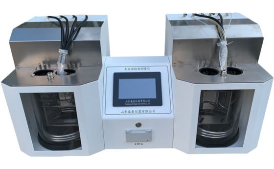 16GB Storage Fully Automatic Drug Viscosity Analyzer With Ubbelohde Motion Range 5-100 ℃