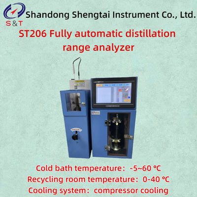 Room Temp～400 ℃ Fully Automatic Distillation Range Analyzer Distillation Rate 2-10ml/Min