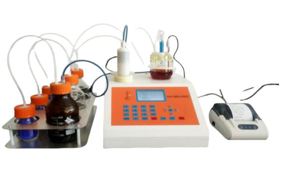 Automatic Karl Fischer Volumetric Moisture Analyzer RSD ≤ 1.0% Average Time 3 Min