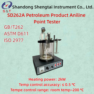 SD262A Petroleum Product Aniline Point Tester ASTM D611 Accuracy ≤0.5℃ Man. Open.