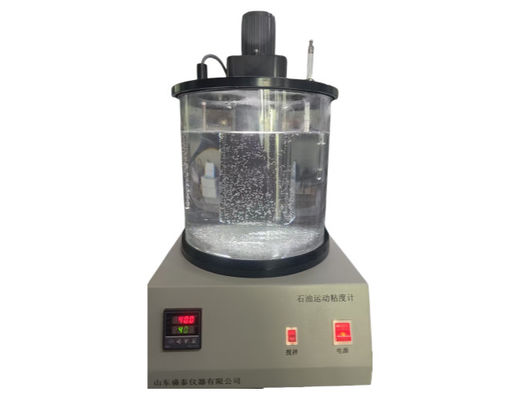 Speed 1200r/Min Petroleum Kinematic Viscometer ASTM D445 Semi-Automatic Room Temp+10 ℃～100℃