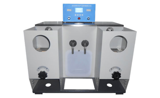 Double hole refrigeration petroleum product distillation and boiling range analyzer ASTM D86