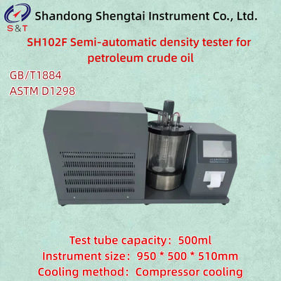 Semi Automatic Density Tester For Petroleum Crude Oil 500ml Test Tube ASTM D1298