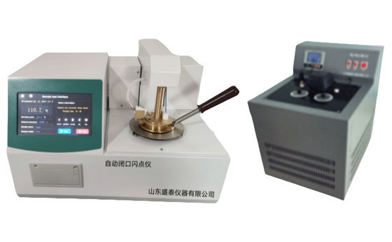 Low Temperature Closed Flash Point Tester ASTM D 93  Compressor Refrigeration