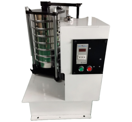 7 Layers Tapping Vibrating Screen Machine GB/T7702.2 Rotation Stroke 25mm 1400r/Min