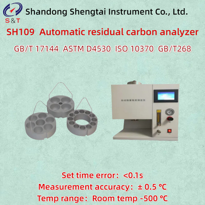Automatic Residual Carbon Analyzer Astm D4530 Micro Method 0.10%M/M-30.0%M/M