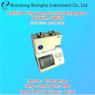 2 Holes Fully Automatic Lubricating Grease Oxidation Stability PT100 Sensor ASTM D942