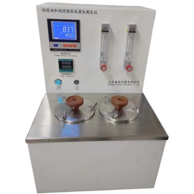 Lubricating Oil Wide Temp Range Evaporation Loss Tester 2 Holes Metal Bath RT ～ 350℃ ASTM D972