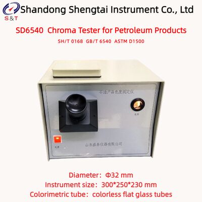 ASTM D1500 Petroleum Products Lab Color Tester Φ32mm Colorimetric Tube SD6540