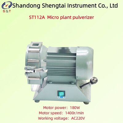 Rice And Wheat Crops Micro Plant Pulverizer Sample 50g Motor Speed 1400r/Min ST112A