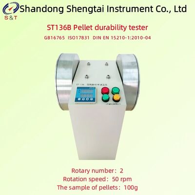 Compound Manure Pellet Durability Tester Dual Rotary Box Revolutions 500Rpm Speed 50Rpm ST136B