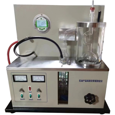 Wax Oil Vacuum Distillation Distillation Range Tester Extraction Rate 14.4L/H ASTM D1160