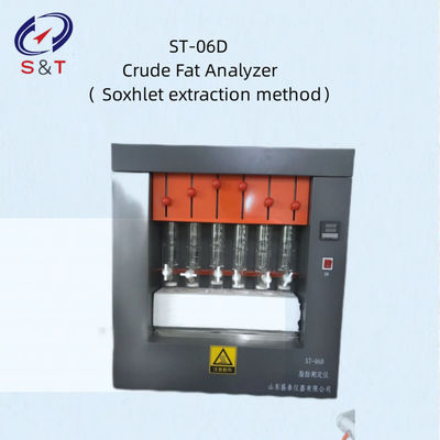 Crude Fat Analyzer Feed Testing Instrument Soxhlet Extraction Method