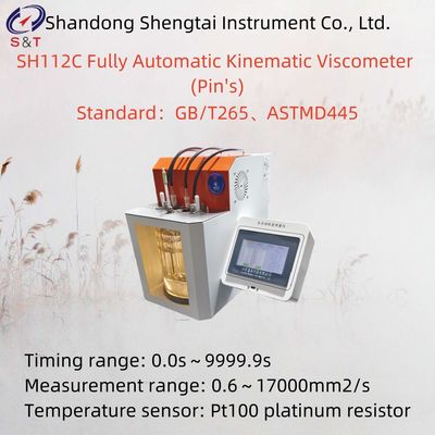 Fully Automatic Kinematic Viscometer Apparatus Timing Range 0.0s～9999.9s