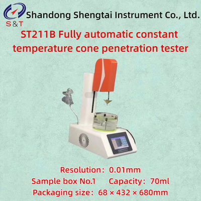 Resolution 0.01mm Fully Automatic Constant Temperature Cone Penetration Tester ST211B