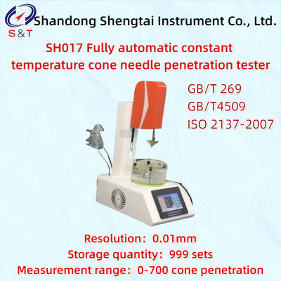 Fully Automatic Constant Temperature Cone Needle Penetration Tester ISO 2137-2007